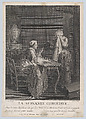 The Dismissed Servant, Jean-Joseph Baléchou French, Engraving; second state