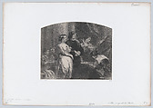 Music, Henri-Charles-Antoine Baron  French, Lithograph