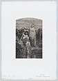 The Fishermen, Henri-Charles-Antoine Baron  French, Lithograph
