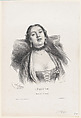 Emotion, Charles Bazin French, Lithograph