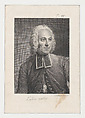 Portrait of Jean Antoine Nollet, Jacques Firmin Beauvarlet  French, Etching