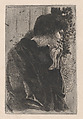 Sadness, Paul-Albert Besnard  French, Etching; third state of three