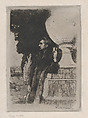 The Poet Robert de Montesquiou, Paul-Albert Besnard  French, Etching; sixth state of six