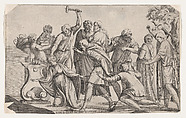 Sacrifice of Iphigenia, Pierre Biard II French, Engraving
