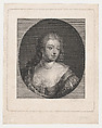Portrait of Woman with Pearls, after Schalcken, Maurice Blot French, Engraving