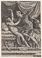 Tarquin and Lucretia, Cornelis Cort  Netherlandish, Engraving; first state