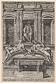 The Tomb of Lorenzo de' Medici from The Tombs of the Medici, Cornelis Cort  Netherlandish, Engraving