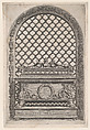 The Tomb of Pietro and Giovanni de' Medici from The Tombs of the Medici, Cornelis Cort  Netherlandish, Engraving