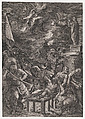 Martyrdom of St. Lawrence, Cornelis Cort  Netherlandish, Engraving