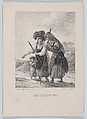 The Pilgrims, Louis Léopold Boilly  French, Lithograph