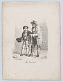 The Beggar, Louis Léopold Boilly  French, Lithograph