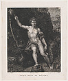 Saint John the Baptist in the Desert, Charles Clément Bervic  French, Etching and engraving; fourth state