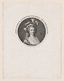 Marie Antoinette of Austria, Queen of France, J. L. Benoist  French, Stipple engraving and etching