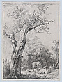 Spring, after a drawing completed in Saint-Chamond, Jean Jacques de Boissieu  French, Etching; third state of four