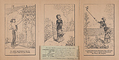 Pamphlet promoting the Dubois pruning instrument, M. J. Baudry (Paris), Engraving
