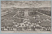 The Tuileries Garden, Adam Perelle  French, Etching