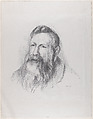 Auguste Rodin, Auguste Renoir  French, Lithograph on off white wove paper