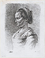 The Children's Nurse Josephine, Jean Jacques de Boissieu  French, Etching; only state