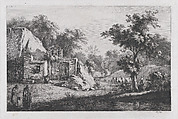 The Little Hermitage, Jean Jacques de Boissieu  French, Etching; fifth state of five