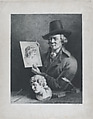 Self Portrait Holding Portrait of Wife, Jean Jacques de Boissieu  French, Etching; second state of six