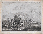 Harvesters Resting, Jean Jacques de Boissieu  French, Etching with drypoint; fourth state of four