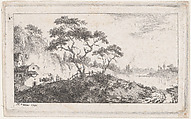 Landscape, Pierre Nicholas Camus  French, Etching