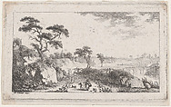 Landscape, Pierre Nicholas Camus  French, Etching