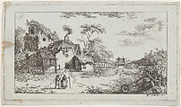 Landscape, Pierre Nicholas Camus  French, Etching