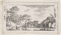 Landscape, Pierre Nicholas Camus  French, Etching