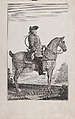 Portrait of Louis-Philippe, Duc d'Orléans, on Horseback, Jean-Baptiste Joseph Delafosse French, Etching and engraving