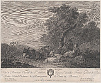 The Rustic Orpheus, François Godefroy  French, Etching