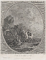 Return from the Game Hunt, Nicolas Colibert  French, Engraving