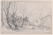 Tomb of Porsenna, Sir Francis Seymour Haden  British, Etching; touched trial proof a (Harrington); only state (Schneiderman)