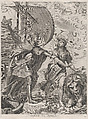 Plate 23: Emperor Charles V, campaign in Africa; from Guillielmus Becanus's 'Serenissimi Principis Ferdinandi, Hispaniarum Infantis...', Jacob Neeffs Flemish, Engraving