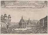 Festival in Turin, October 1650, G. Boetto Italian, Etching