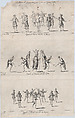Nations of Europe ballets, Anonymous, Italian, 17th century Italian, Etching
