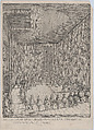 Le Cercle De Leurs Magestes Dans La Chambre De Presence: A: S. Iames; illustration from 'Histoire de l'entrée de la Reyne Mère dans la Grande Brètaigne', Anonymous, French, 17th century  French, Etching
