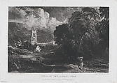 Stoke-by-Neyland, David Lucas British, Mezzotint; second state of four