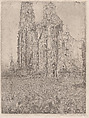 Cathedral, James Ensor Belgian, Etching; second state