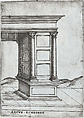 Arcus in Provincia, from a Series of Prints depicting (reconstructed) Buildings from Roman Antiquity, Formerly attributed to Monogrammist G.A. & the Caltrop (Italian, 1530–1540), Engravings