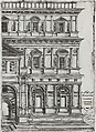 Aerarii Publici Rome, from a Series of Prints depicting (reconstructed) Buildings from Roman Antiquity, Formerly attributed to Monogrammist G.A. & the Caltrop (Italian, 1530–1540), Engraving