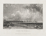 Yarmouth, Norfolk, David Lucas  British, Mezzotint; third state of six