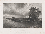 Noon, David Lucas  British, Mezzotint; first state of six