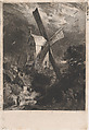 A Mill, David Lucas (British, Geddington Chase, Northamptonshire 1802–1881 London), Mezzotint touched with white chalk and black ink; proof before published state