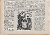 The Meeting After the Marriage (from "The Mistress of the Parsonage," in "Harper's Weekly"), Winslow Homer American, Wood engraving