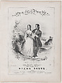 Annie Lawrie (Sheet music cover), Winslow Homer American, Lithograph
