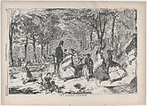 The Boston Common (from "Harper's Weekly," Vol. II), Winslow Homer  American, Wood engraving