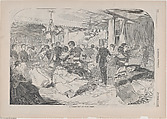 A Cadet Hop at West Point (from "Harper's Weekly," Vol. III), Winslow Homer American, Wood engraving