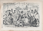 Skating at Boston (from "Harper's Weekly," Vol. III), Winslow Homer American, Wood engraving