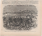 Charge of the First Massachusetts Regiment on a Rebel Rifle Pit Near Yorktown (from "Harper's Weekly," Vol. VI), Winslow Homer American, Wood engraving